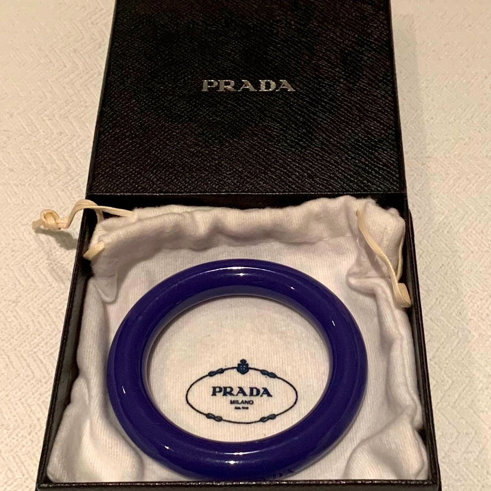 Prada Resin Bangle Bracelet (Authentic)
